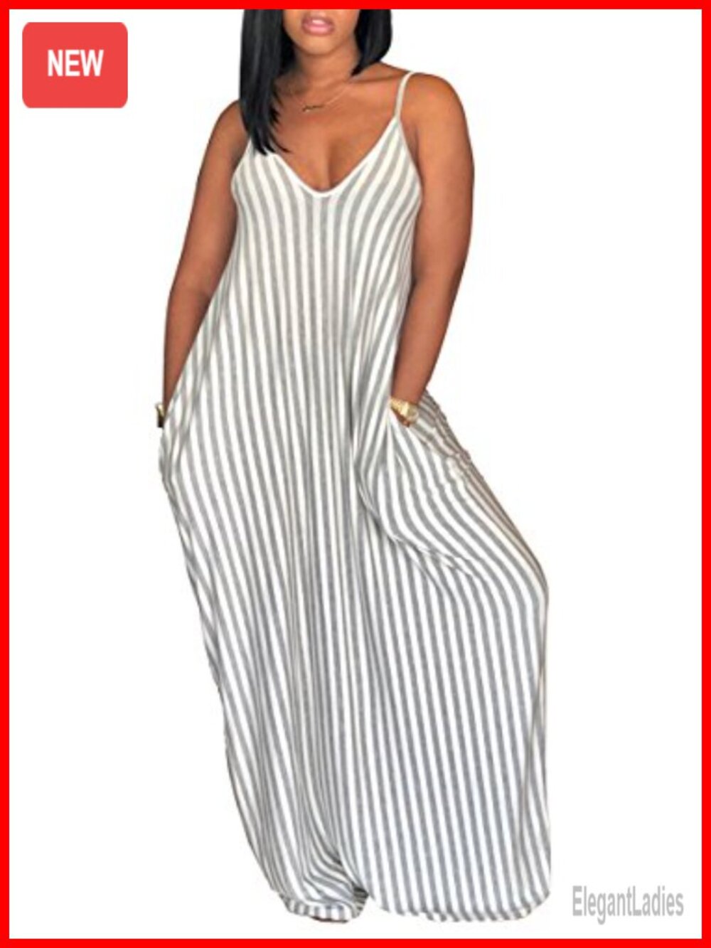 Women's Floral Maxi Dress Sleeveless Summer Beach Sundress